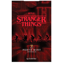 2026 Stranger Things 1g Gold Minted Bar