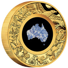 2025 $200 Great Southern Land Blue Lepidolite 2oz Gold Proof Coin