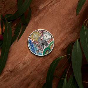 2025 $2 Emu Utingat  2oz Silver Coin