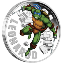 2024 Tuvalu $1 Teenage Mutant Ninja Turtle Leonardo 1oz Silver Proof Coin