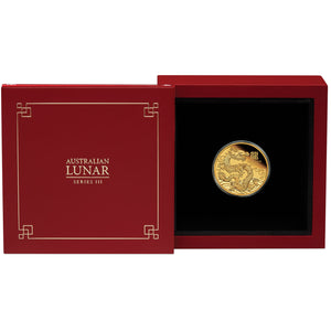 2024 Year of the Dragon 1/4oz Gold Proof Coin