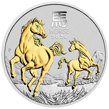 2026 $1 Year of the Horse 1oz Silver Trio
