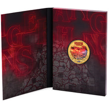 2026 Tuvalu $1 Stranger Things - Hawkins Gold-Plated Collector Coin