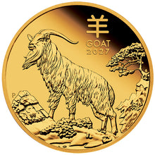 2027 $100 Year of the Goat 1oz Gold Proof Coin