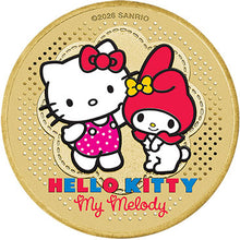 2026 Tuvalu $1 Hello Kitty & My Melody Stamp & Coin Cover
