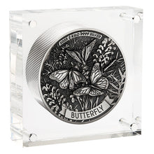 2025 $60 Butterfly Antique-Finish 2kg Silver Coin