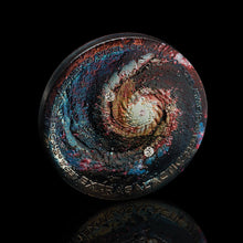 2025 $25 Extragalactic Patinaed 5oz Silver Coin w/four Diamonds