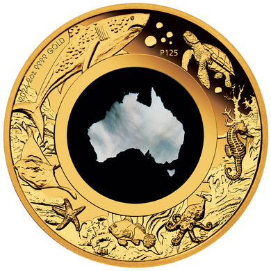 2024 $200 Great Southern Land - Mother of Pearl 2oz Gold Coin