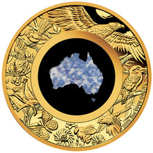 2025 $200 Great Southern Land Blue Lepidolite 2oz Gold Proof Coin