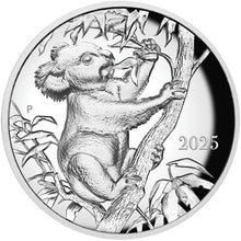 2025 $2 Koala by Beth Zaiken Ultra High Relief 2oz Silver Coin