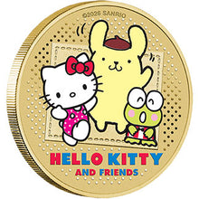 2026 Tuvalu $1 Hello Kitty, Pompompurin, & Kerokerokeroppi Stamp & Coin Cover