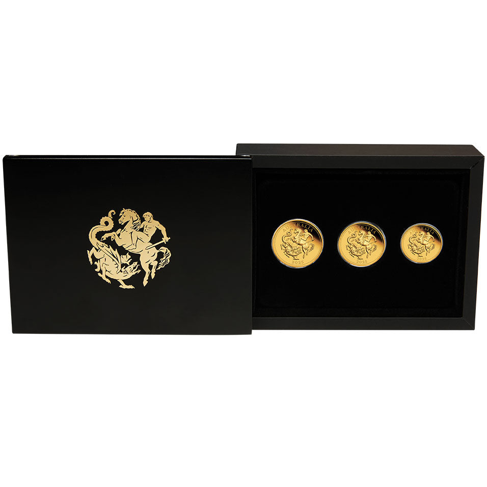 2025 Australia Sovereign Gold Proof Three-Coin Set