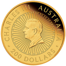 2025 $200 Great Southern Land Blue Lepidolite 2oz Gold Proof Coin