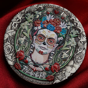 2024 Tuvalu $2 Frida Kahlo 2oz Silver Coin