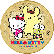 2026 Tuvalu $1 Hello Kitty, Pompompurin, & Kerokerokeroppi Stamp & Coin Cover