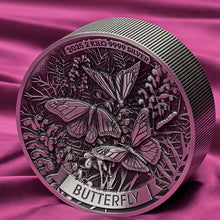2025 $60 Butterfly Antique-Finish 2kg Silver Coin
