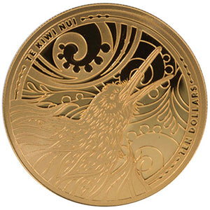 2026 NZ $10 Kiwi 1/4oz Gold Proof coin