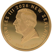2026 NZ $10 Kiwi 1/4oz Gold Proof coin