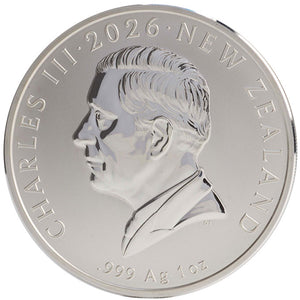 2026 NZ $1 Kiwi 1oz Silver Specimen