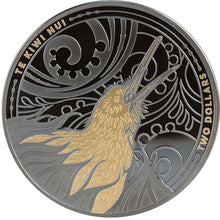 2026 NZ $2 Kiwi Black Antique Finish 2oz Silver Coin