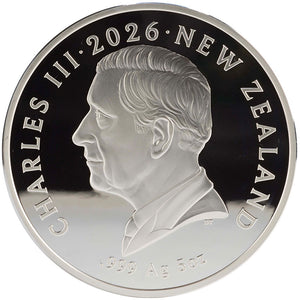 2026 NZ $10 Kiwi 5oz Silver Proof Coin