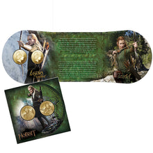 2013 NZ $1 The Hobbit: Desolation of Smaug BU TWO-COIN SET