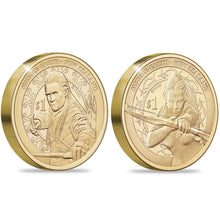2013 NZ $1 The Hobbit: Desolation of Smaug BU TWO-COIN SET
