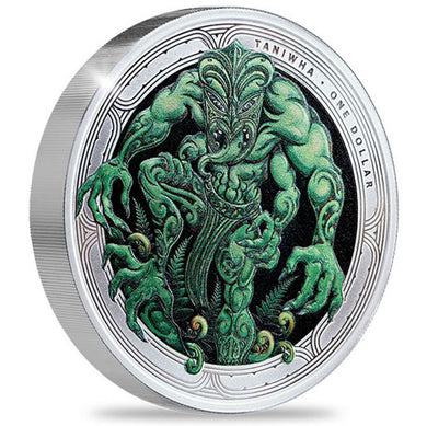2026 NZ $1 Forest Taniwha 1oz Silver Proof Coin