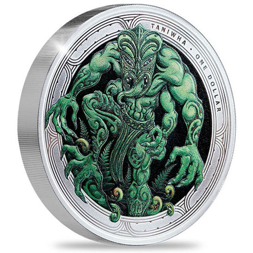 2026 NZ $1 Forest Taniwha 1oz Silver Proof Coin