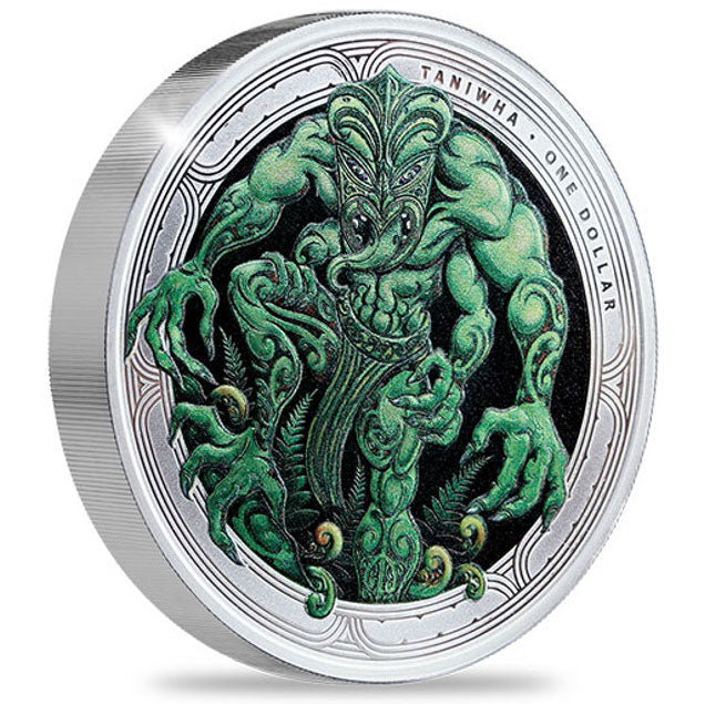 2026 NZ $1 Forest Taniwha 1oz Silver Proof Coin