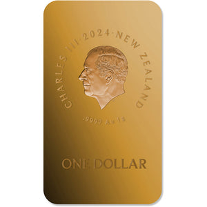 2024 NZ $1 Paris Olympic Games 1g Gold Ingot