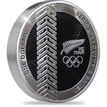 2024 NZ $1 Paris Olympic Games 1oz Silver Proof coin