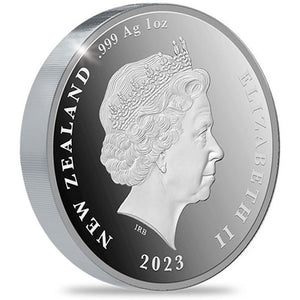2023 NZ $1 Ruaumoko - Guardian of Volcanoes 1oz Silver Proof Coin