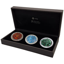 2024-26 NZ $1 Taniwha 1oz Silver Proof Coin Trio