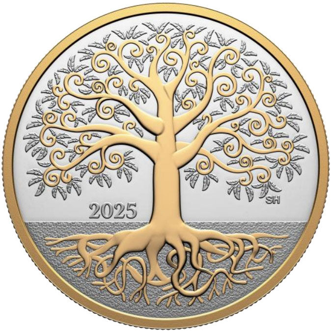 2025 Canada $10 Tree of Life Silver Proof Coin