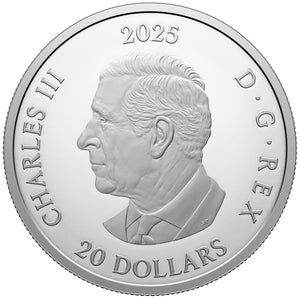 2025 Canada $20 Avro Arrow Aircraft Silver Proof Coin