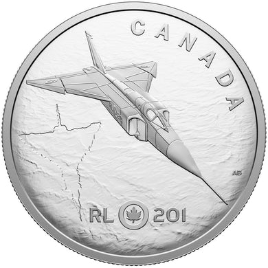 2025 Canada $20 Avro Arrow Aircraft Silver Proof Coin