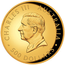 2025 $500 Kookaburra High Relief 5oz Gold Proof Coin