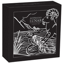 2027 $1 Year of the Goat Coloured 1oz Silver Proof Coin
