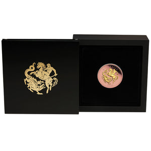 2025 $100 Five Sovereign Reverse Gilded Gold Proof Coin