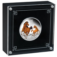 2026 $1 Year of the Horse Coloured 1oz Silver Proof Coin
