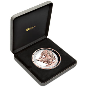 2026 $10 Wedge-tailed Eagle Gilded Ultra High Relief 10oz Silver Proof Coin