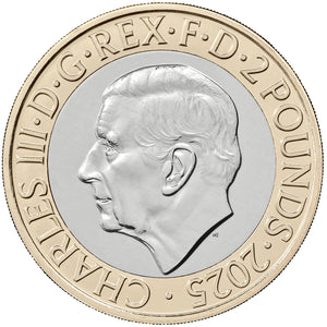 2025 UK £2 Modern Railway BU