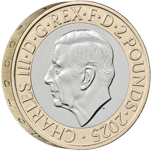 2025 UK £2 Modern Railway BU