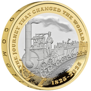 2025 UK £2 Modern Railway Silver Proof Coin