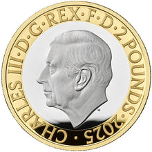 2025 UK £2 Modern Railway PIEDFORT Silver Proof Coin