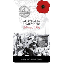 2012 20c Australia Remembers - Merchant Navy Unc