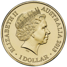 2013 $1 RAM Lunar Snake Al-Br Coin