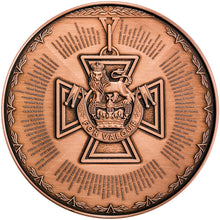 2014 $10 Victoria Cross 82g, 57mm Copper Coin