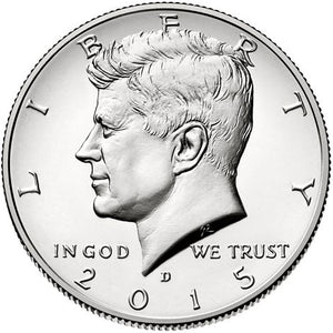 2015 USA JFK Half Dollar P&D Uncirculated Coin Pair